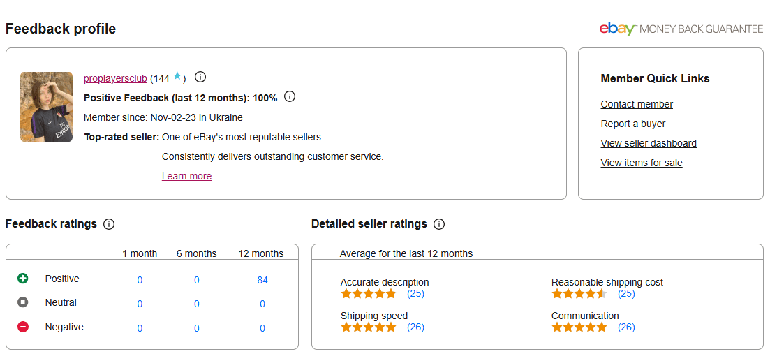 Customer review